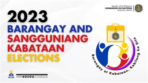barangay election 2023 resolution
